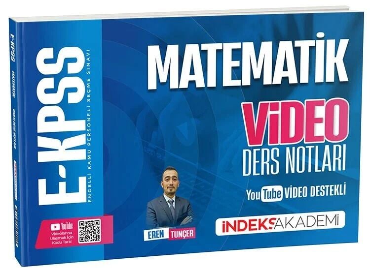 İndeks Akademi EKPSS Matematik Video Ders Notları - Eren Tunçer İndeks Akademi Yayıncılık