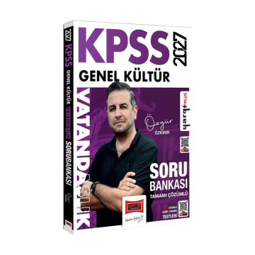 Yargı Yayınları 2027 KPSS Genel Kültür Vatandaşlık Tamamı Çözümlü Soru Bankası - Özgür Özkınık