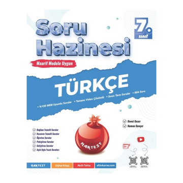 Nartest Yayınları 7. Sınıf Türkçe Soru Hazinesi