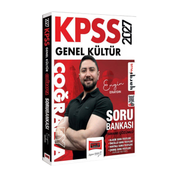 Yargı Yayınları 2027 KPSS Genel Kültür Coğrafya Tamamı Çözümlü Soru Bankası - Engin Eraydın