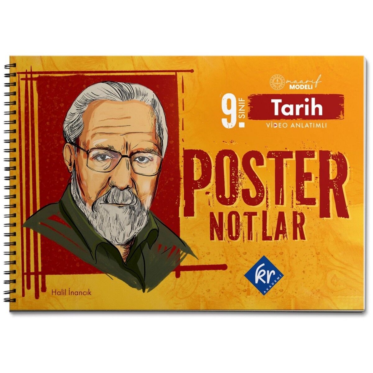 9. Sınıf Maarif Modeli Tarih Poster Notlar KR Akademi