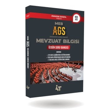 4T Yayınları AGS Mevzuat Bilgisi Özgün Soru Bankası