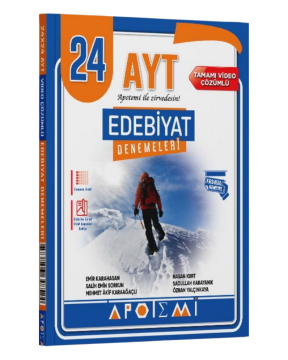 Apotemi Yayınları AYT Edebiyat 24 Çözümlü Deneme