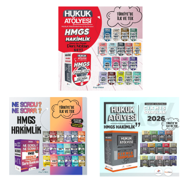 Dizgi Kitap 2026 Hukuk Atölyesi HMGS Hakimlik Kazandıran Konu Anlatımı, Soru Bankası ve Çıkmış Sorular Seti