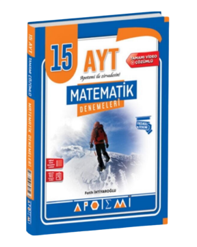 Apotemi Yayınları AYT Matematik 15 Çözümlü Deneme