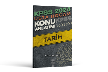 2024 Usta Hocam Kpss Tarih Konu Anlatımı Künçe Yayınları