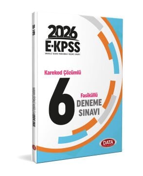 Data Yayınları 2026 EKPSS Tamamı Çözümlü 6 Deneme Sınavı