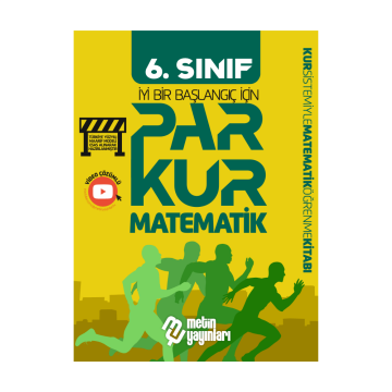 Metin Yayınları 6. Sınıf Parkur Matematik Soru Bankası Çözümlü