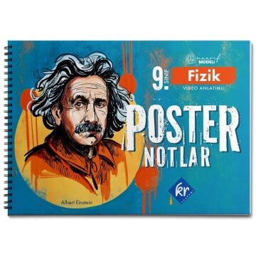 9. Sınıf Maarif Modeli Fizik Poster Notlar KR Akademi