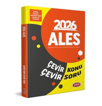 ALES Çevir Konu Çevir Soru Data Yayınları