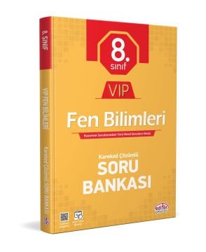 8. Sınıf Vıp Fen Bilimleri Soru Bankası Editör Yayınları