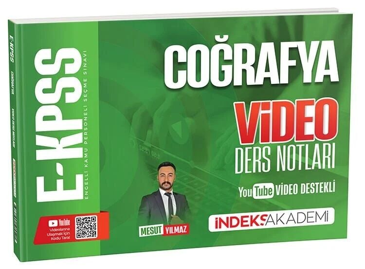 2026 EKPSS Coğrafya Video Ders Notları - Mesut Yılmaz İndeks Akademi Yayıncılık
