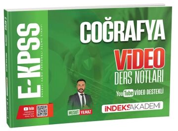 2026 EKPSS Coğrafya Video Ders Notları - Mesut Yılmaz İndeks Akademi Yayıncılık