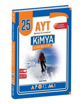 Apotemi Yayınları AYT Kimya 25 li Deneme