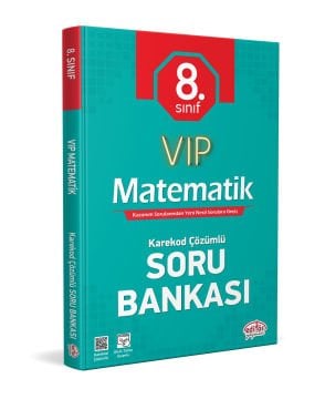 8. Sınıf Vıp Matematik Soru Bankası Editör Yayınları
