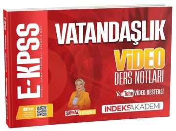 İndeks Akademi EKPSS Vatandaşlık Video Ders Notları - Şahnaz Eseroğlu İndeks Akademi Yayıncılık