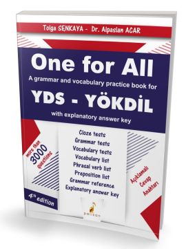 One For All A Grammar and Vocabulary Practice Book For YDS Pelikan Yayınları