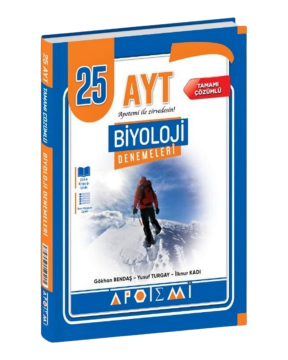 Apotemi Yayınları AYT Biyoloji 25 li Deneme