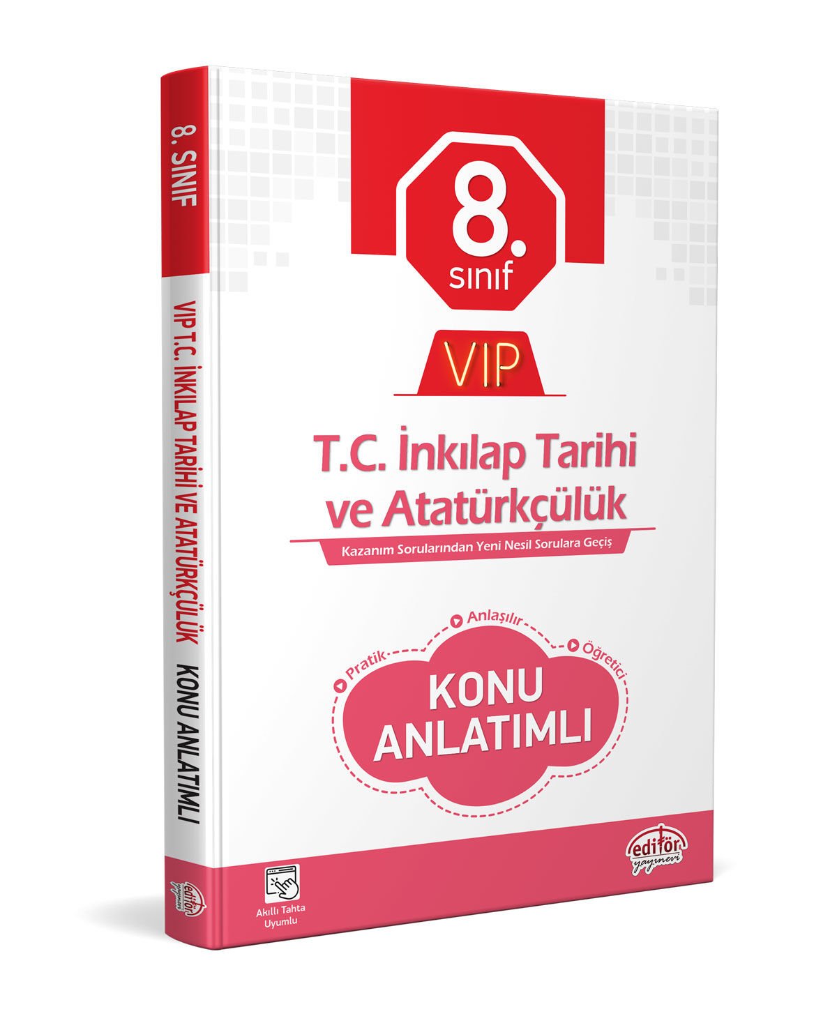 8. Sınıf Vıp T.C. İnkılap Tarihi Ve Atatürkçülük Konu Anlatımlı Editör Yayınları