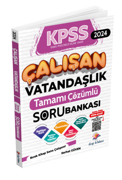 Dizgi Kitap Kpss Çalışan Vatandaşlık Tamamı Çözümlü Soru Bankası Serhat Güven 2024
