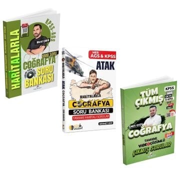 Dizgi Kitap 2026 Kpss Meb Ags Coğrafya Soru Bankası Murat Çakır & Kpss Meb Ags Coğrafya Soru Bankası Mehmet Eğit ve Kpss Meb Ags Ekpss Coğrafya Tüm Sınavlar Çıkmış Sorular Enes Eker Coğrafya 3'lü Set