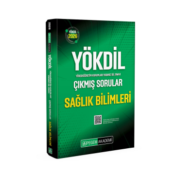 Pegem Yayınları 2026 YÖKDİL Sağlık Bilimleri Çıkmış Sorular