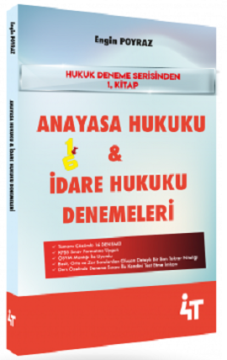 4T Yayınları KPSS Anayasa Hukuku ve İdare Hukuku Denemeleri