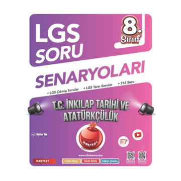 Nartest Yayınları 8. Sınıf LGS T.C. İnkılap Tarihi ve Atatürkçülük Soru Senaryoları