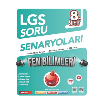 Nartest Yayınları 8. Sınıf LGS Fen Bilimleri Soru Senaryoları
