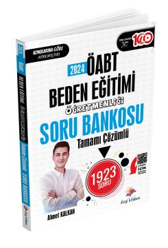 Dizgi Kitap Soru Bankosu KPSS Beden Eğitimi ÖABT Pdf Çözümlü Soru Bankası