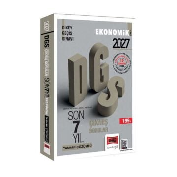 Yargı Yayınları 2027 DGS Sayısal-Sözel Yetenek Tamamı Çözümlü Son 7 Yıl Çıkmış Sorular Ekonomik Seri