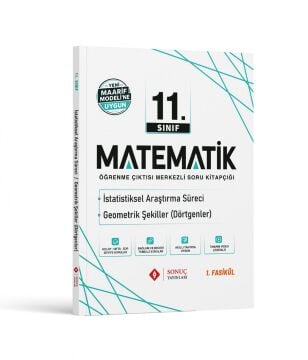 Sonuç Yayınları 11. Sınıf Matematik Maarif Modeline Uygun Modüler Set