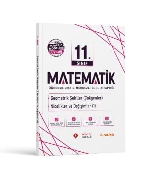 Sonuç Yayınları 11. Sınıf Matematik Maarif Modeline Uygun Modüler Set