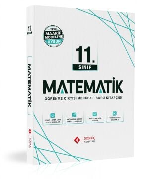 Sonuç Yayınları 11. Sınıf Matematik Maarif Modeline Uygun Modüler Set