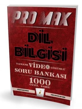 Pelikan Yayınları Rüştü Hoca ile Pro Max Dil Bilgisi Tamamı Video Çözümlü Soru Bankası