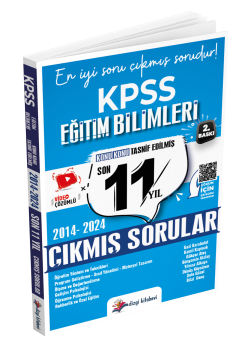 Dizgi Kitap 2025 KPSS GY-GK ve Eğitim Bilimleri Konularına Göre Tasnif Edilmiş Video Çözümlü Son 11 Yıl Orijinal Çıkmış Sorular Seti