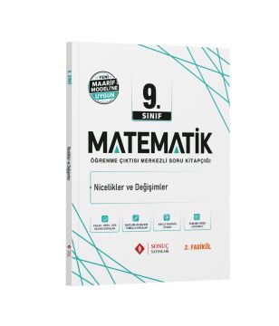 Sonuç Yayınları 9. Sınıf Matematik Maarif Modele Uygun Modüller Set