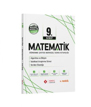 Sonuç Yayınları 9. Sınıf Matematik Maarif Modele Uygun Modüller Set
