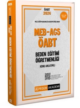 2026 MEB AGS ÖABT Beden Eğitimi Öğretmenliği Konu Anlatımlı Pegem Akademi