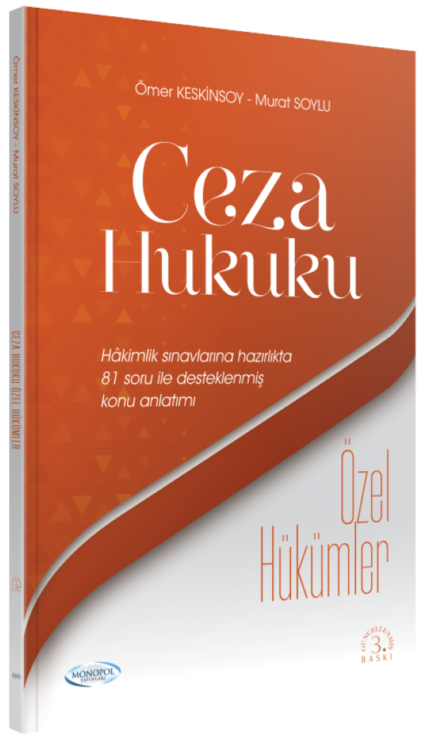 Ceza Hukuku Özel Hükümler 3. Baskı 2024