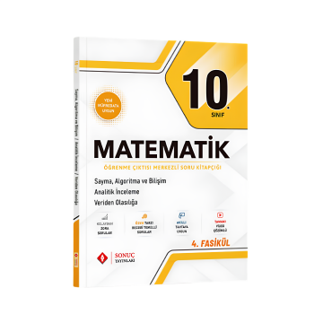 Sonuç Yayınları 10. Sınıf Matematik Sayma Algoritma ve Bilişim Analitik İnceleme Veriden Olasılığa