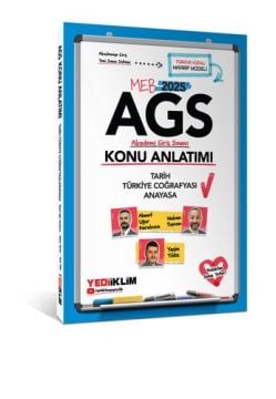 MEB AGS Tarih - Türkiye Coğrafyası - Anayasa Konu Anlatımı Yediiklim Yayınları