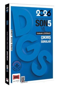 2026 DGS Sayısal-Sözel Yetenek Son 5 Yıl Çıkmış Sorular Yargı Yayınları