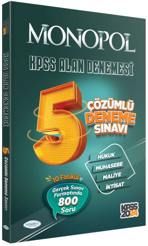 2024 Kpss Alan Bilgisi Tamamı Çözümlü 5 Deneme Sınavı