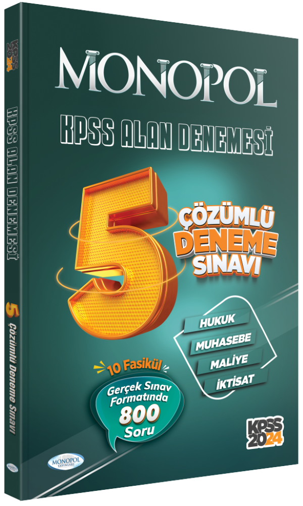 2024 Kpss Alan Bilgisi Tamamı Çözümlü 5 Deneme Sınavı