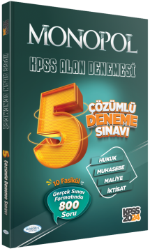 2024 Kpss Alan Bilgisi Tamamı Çözümlü 5 Deneme Sınavı
