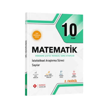 Sonuç Yayınları 10. Sınıf Matematik İstatistiksel Araştırma Süreci ve Sayılar