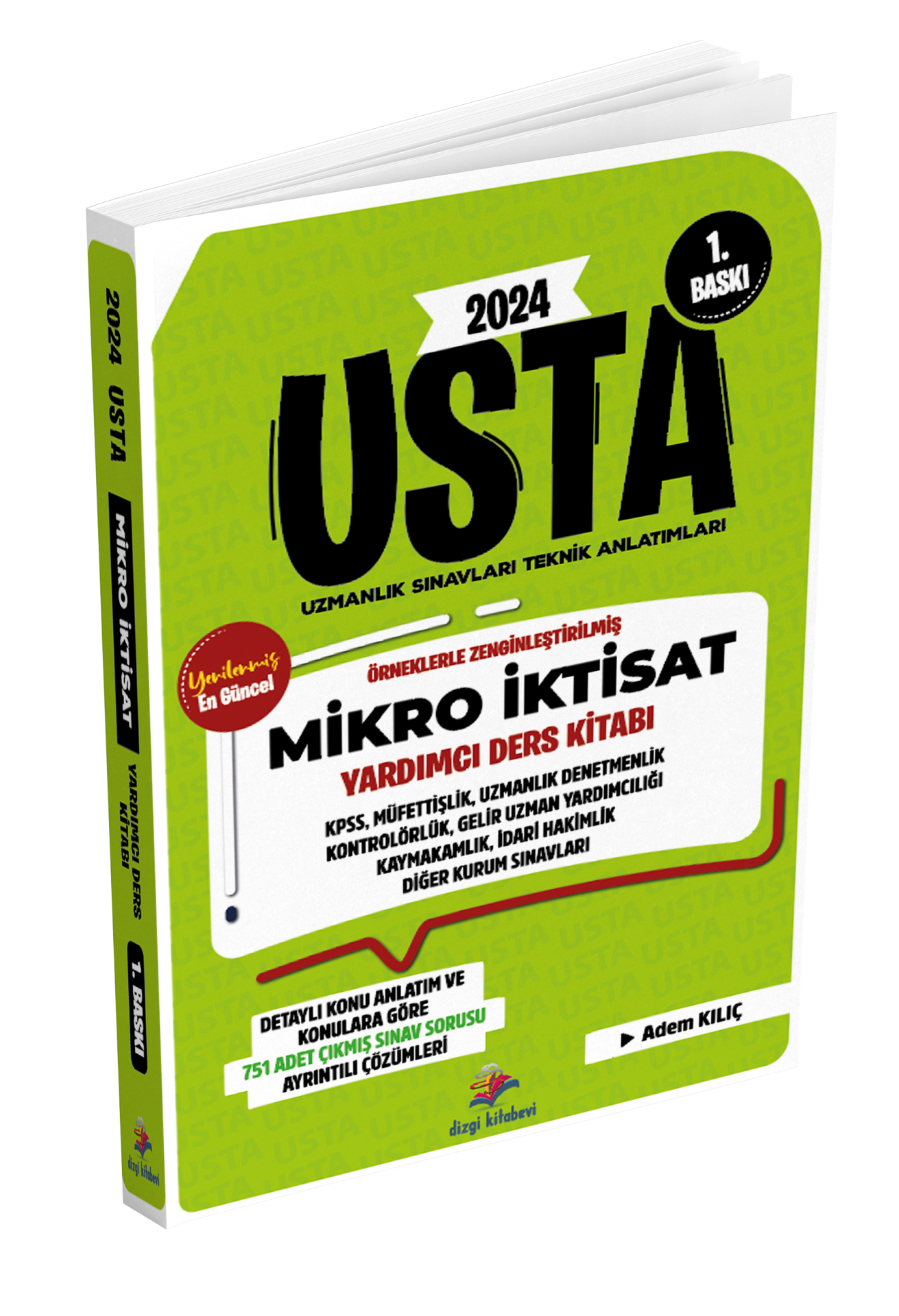 Dizgi Kitap Usta Mikro İktisat Konu Anlatımı Ve Konularına Göre Tasnif Edilmiş Tamamı Çözümlü Çıkmış Sınav Soruları 2024