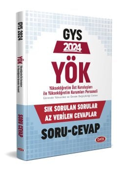 Yök Personeli Gys Sık Sorulan Sorular Az Verilen Cevaplar Soru - Cevap Data Yayınları