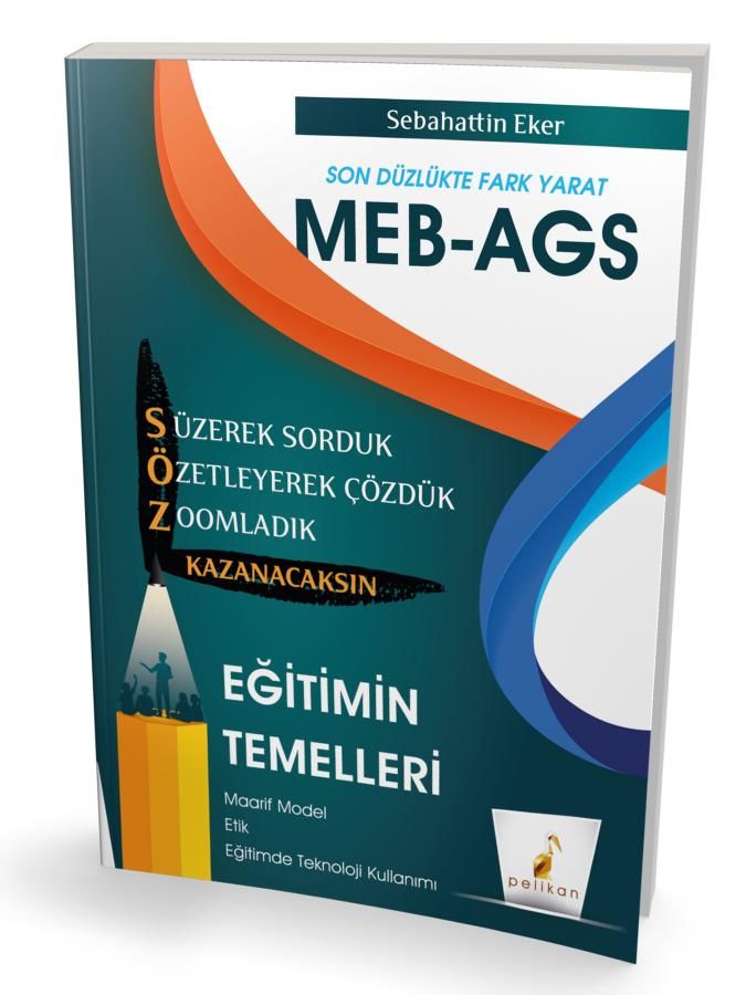 MEB - AGS Hazırlık Eğitimin Temelleri Söz Kazanacaksın Soru Bankası Pelikan Yayınları